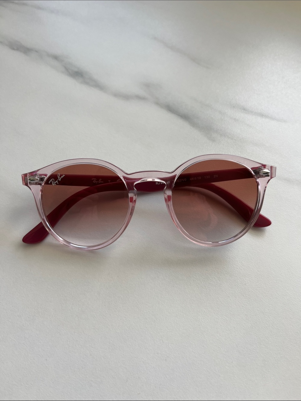 Ray-Ban Kids Pink Round Sunglasses